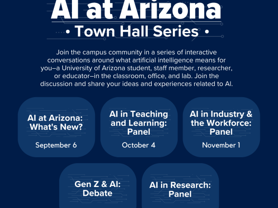An AI at Arizona Town Hall Series poster