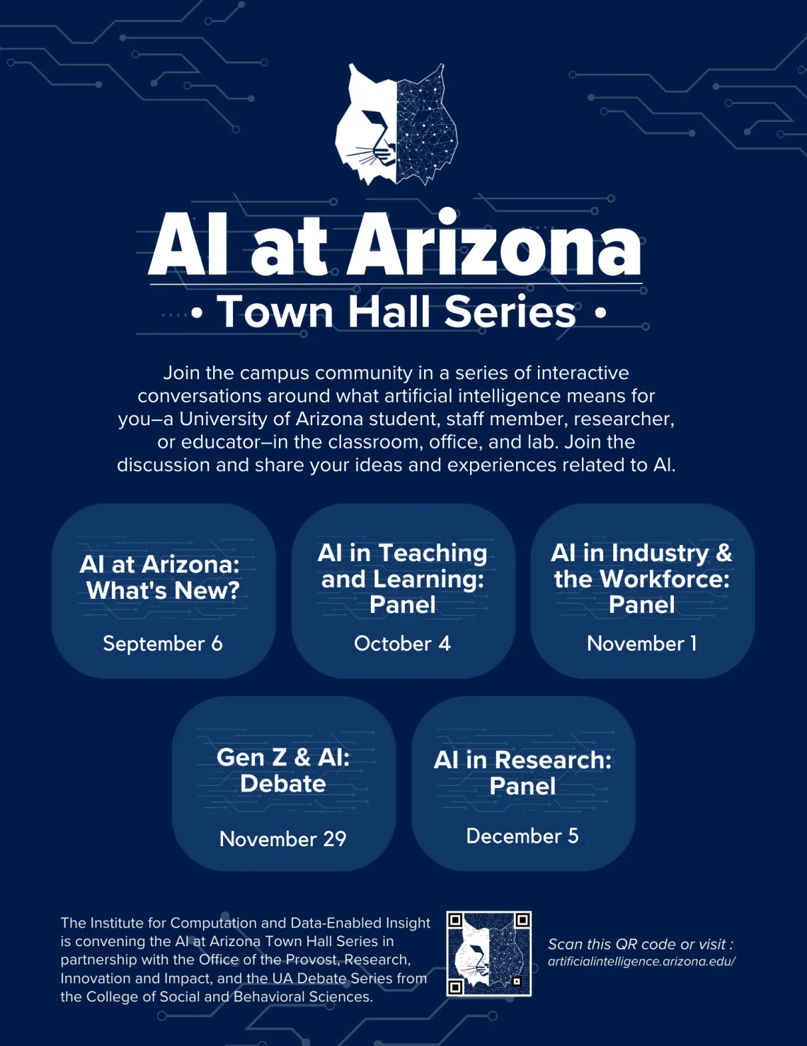 An AI at Arizona Town Hall Series poster